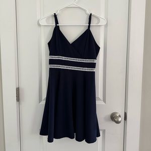 Navy Blue Small Francesca’s Dress